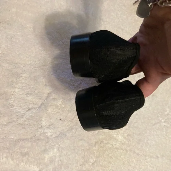 Yves Saint Laurent Black Shear Pattern Loafers size 10 M in great condition. - Picture 6 of 10